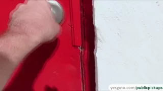 Blonde Shae Celestine gets fucked in the garage for cash