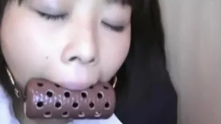 Bondage, gagplay, and drooling