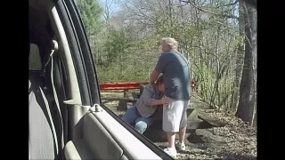 70yr old park slut