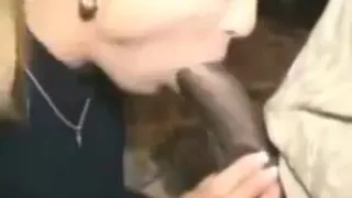 homemade blonde cuckold bbc creampie