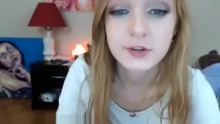 Lucy Teasing on Webcam