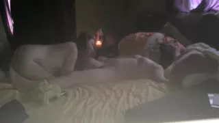 Two Lesbians fingering each other