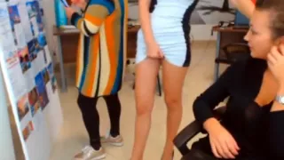 office masturbation webcam