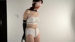 Strip, change and tied up