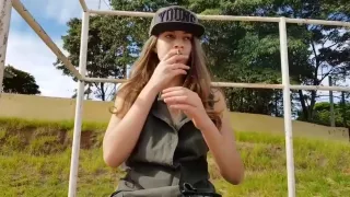 college girl public flash and masturbate part 2