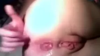 Webcam college girl gapes anal