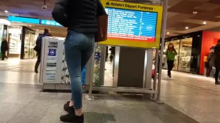 college girl ass jeans