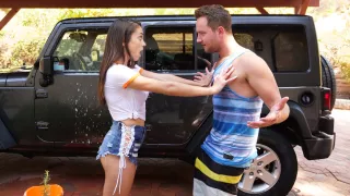 Ashly Anderson in Step Bro Hoses Down Big Titty Step Sister - SpyFam