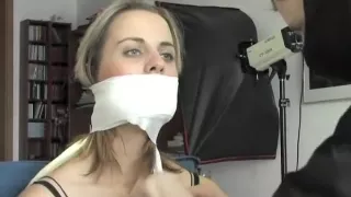 Female German Burgler Chairtied Part 2