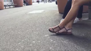 college girl girl feet