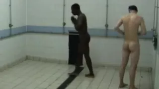 Amazing gay scene with Big Cock, Locker Room scenes