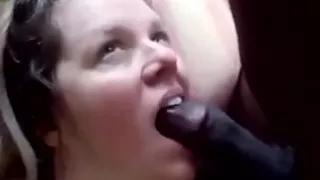 Interracial slut. fucks. And sucks bbc