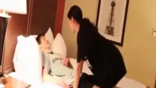 Cam girl fucks one of her subscribers