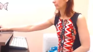 Horny Webcam, Mature adult clip