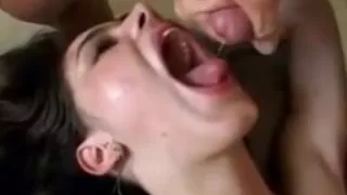 Horny Swallow Сum, Gangbang porn clip