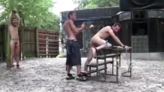 Verrücktes Schwulenvideo mit Sex, BDSM Szenen