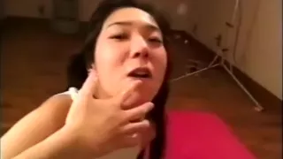Dirty Japanese teen gets covered in loads of freshly milked cum