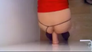 Geiler Schwulenfilm mit Crossdressing, Amateurszenen