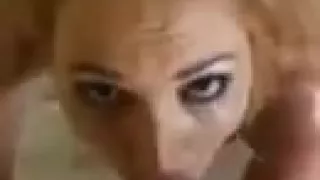 Body paint hottie with facial