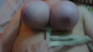 Tied swinging titties - missionary 3 different times