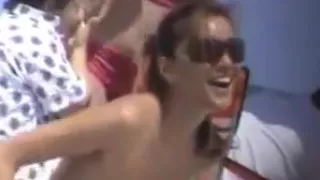 Babe, Strand, Große Titten, Sex im Freien, Oben Ohne