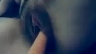 You can hear her juicy pussy