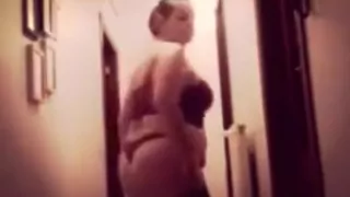 Bbw dance in lingerie