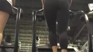 Fit blonde booty pawg