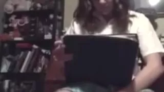 Nerdy college girl takes study break to fuck herself