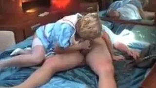 Charlotte fucks fat man on a boat