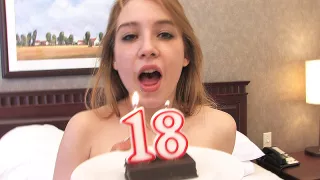 Natasha Letendre All In in Nailed for Her 18th Birthday - PegasProductions
