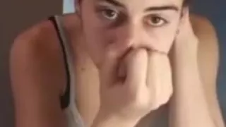 Sexy italian college girl on periscope