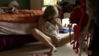 Spying on little sister masturbating
