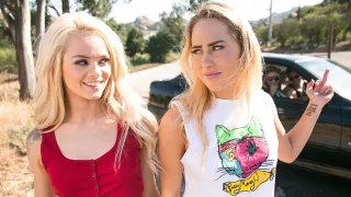 Carter Cruise Elsa Jean in Catcalling - GirlsWay