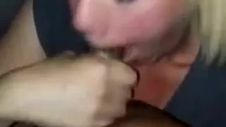 White lady with her bull