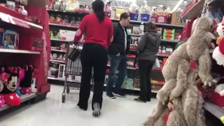 Big booty milf at walmart part 2