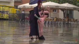Eager Bitch Spanked And Flogged In The Rain - Part 1 - PublicDisgrace