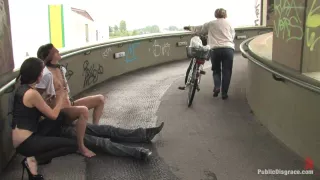 The Dog Walk - PublicDisgrace