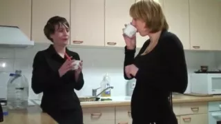 Office lesbians turn it up a notch