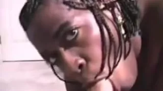 Ebony pov blowjob