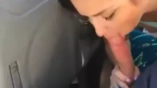 Public blowjob
