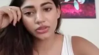 Slut doing seflies and dancing