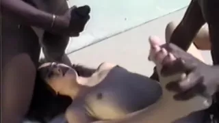 Best pornstars Tony Eveready, Alex Dane and Byron Long in amazing cumshots, threesome adult clip