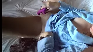 Hidden camera dildo masterbation