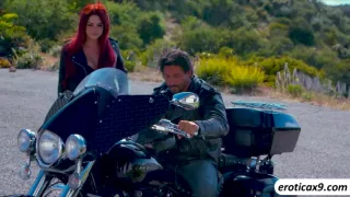 Busty Skyla Novea adores riding a bigcock in many angles