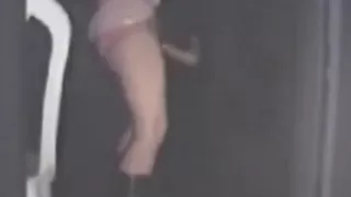 Creampied at gloryhole