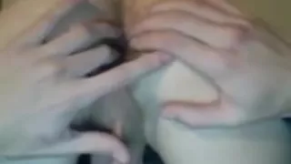 Canadian cutie fingering his round ass on cam very big cock