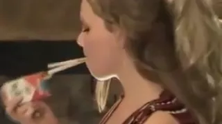 Sarah smoking 2