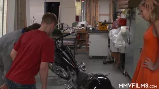 Skinny German Teen Shares Father And Son