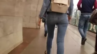 Russian girl with hot ass
